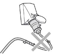 Turvallisuusohjeet - Käyttö kielletty! Turvallisuusohjeet - Käyttö kielletty! Älä kohdista painesuihkua pistorasioihin tai muihin sähkölaitteisiin!