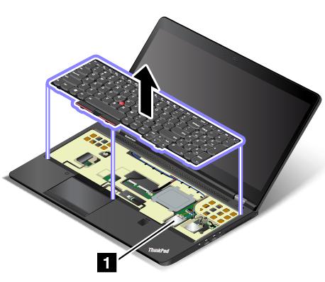 Huomautus: Jos tietokoneessa on käyttäjän asennettavissa oleva langaton moduuli, käytä vain Lenovon hyväksymää langatonta moduulia, jota on testattu kyseistä tietokonemallia varten.