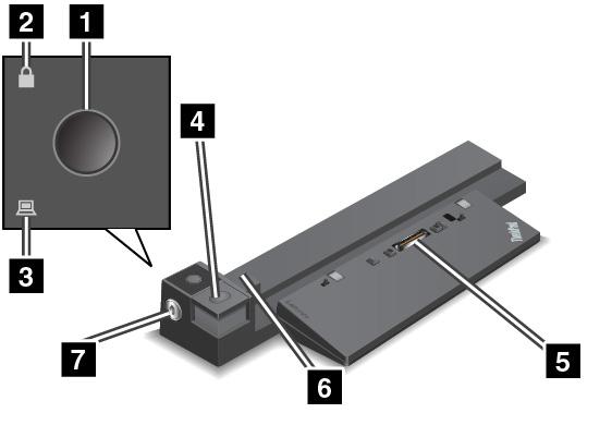 ThinkPad Workstation Dock Mallin mukaan tietokoneen mukana voidaan toimittaa ThinkPad Workstation Dock -telakointiasema (jäljempänä telakointiasema).