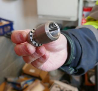 Automatiikka säästää letkua in kehittämän jämäkän huuhteluletkun syöttö ja takaisinkelaus on helppoa.