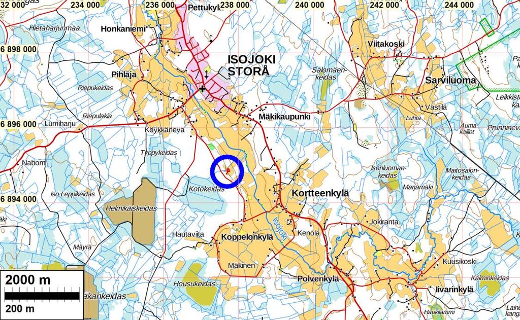 Sisältö Perustiedot... 2 Yleiskartat... 3 Tarkkuusinventointi... 4 Tulos... 5 Lähteet... 5 Koekuopat... 5 Kuvia... 6 Kansikuva: Tarkkuusinventoinnissa tutkittua maakaapelilinjaa kuvattuna itäkaakkoon.