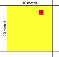 Kuva 9. Resoluutiolla 10 kuvattu solu.