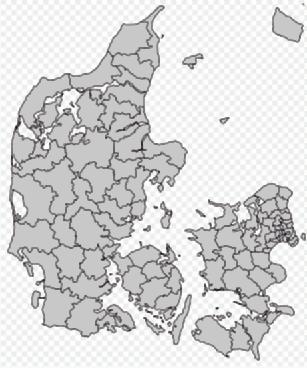 AMT-järjestelmä eli Tanskan lääninhallinto lakkautettiin. Kaikki tai lähes kaikki ne asiat, joilla on erittäin suuri merkitys tulevalle kehitykselle, hoidetaan edelleen kuntaa suuremmalla aluejaolla.