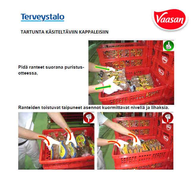 Kuva 3: Ote lähettämötyön ergonomiaohjeistuksesta 4. Toteutus ja eteneminen 4.1.