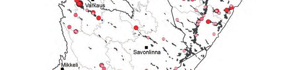 vesienhoitoalueen I- ja II-luokan pohjavesialueilla ja