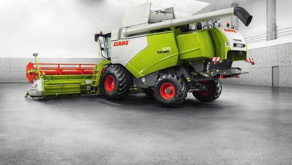 Lisäksi olemme tuoneet LEXION'in sydämen ylemmän keskikokoluokan puimuriin: APS HYBRID SYSTEM'in. Hydraulinen varstasillan säätö. Roottoriluukut.