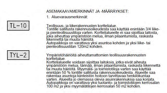 Sataman ja Kainpirtin asemakaava, kaavaselostus Uudenkaupungin kaupunki, Kaupunkisuunnittelu Sivu 19 / 21 Vaikutukset terveyteen / muutoksen suunta Ympäristöhäiriöt Alueelta ei ole tiedossa