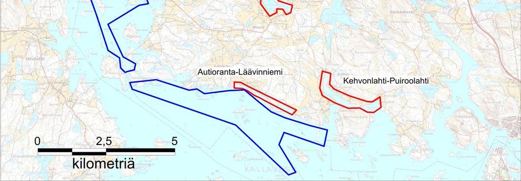 arvioitiin linnuston kannalta tärkeiksi (Pöyry Finland Oy 2017). Lisäksi selvityksen sisällöstä keskusteltiin Pohjois-Savon ELY-keskuksen kanssa.