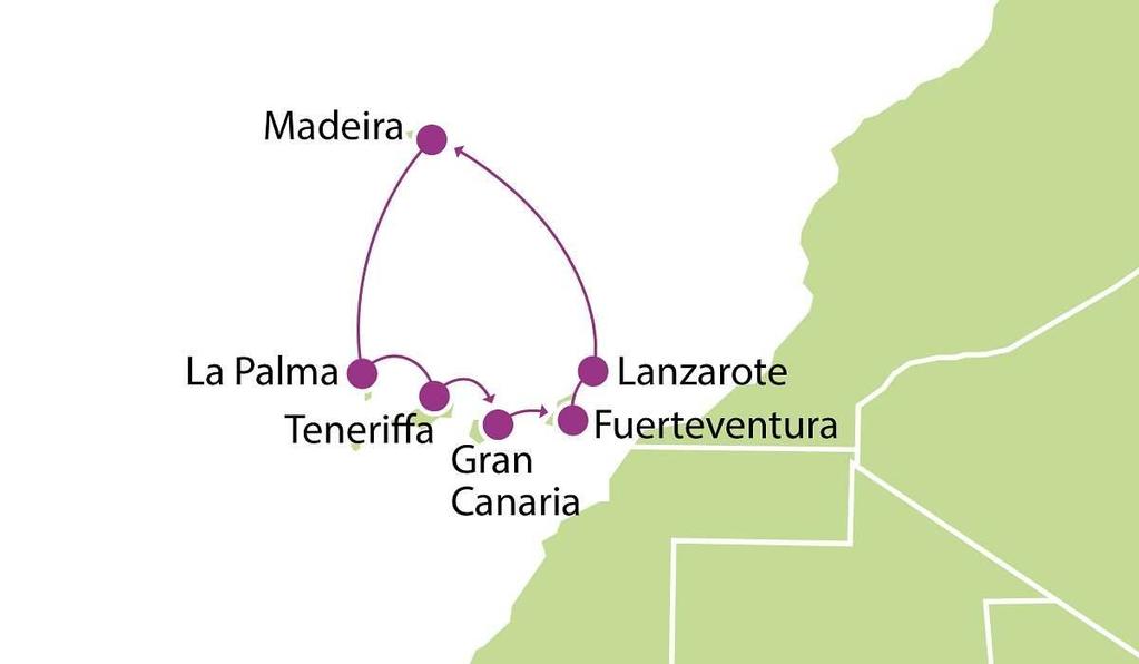 Matkaohjelma Hintaan sisältyvät ateriat on merkitty matkaohjelmaan (A=aamiainen, L= lounas, P=päivällinen, TH=täysihoito). Lauantai 28.12. Helsinki Las Palmas (Gran Canaria) Laiva lähtee klo 23.00.