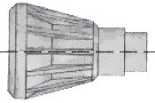 Sivu 4 MUTIFIRE -SUMUSUUTIN MUTIFIRE NOZZES engt Weigt Niellispaine Noinal pressure 115 0,70 kg Kroattu essinki Croe plated brass 6 bar suora suiku 6 bar