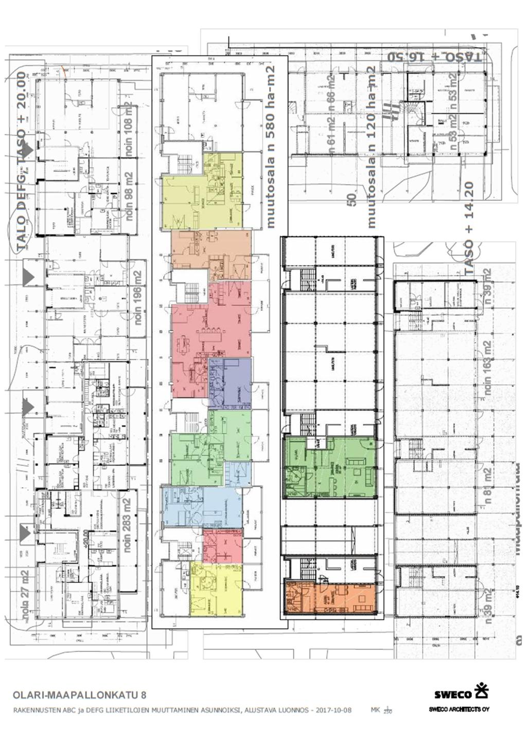 s. 12 / 12 Ote viitesuunnitelmasta Sweco Architects 8.10.