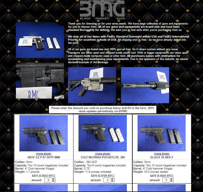 29 4.6 Asekauppa Aseiden salakuljettajat käyttävät Darknetin kauppapaikkoja myydäkseen laittomia aseita yksityishenkilöille, järjestäytyneille rikollisryhmille sekä terroristeille (Europol 2017/2).