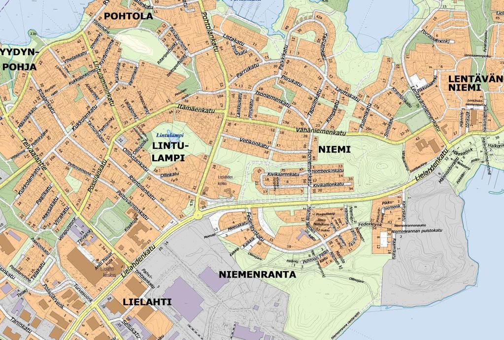 FCG SUUNNITTELU JA TEKNIIKKA OY Loppuraportti 3 (19) portin kupeessa olevaan kaivoon. Tästä kaivosta johtaa todennäköisesti putki pohjoiseen kulkevaan kadun hulevesiviemäriin (300B).
