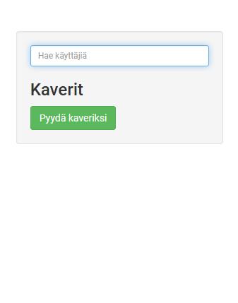 2. Kaverihaku Kun opettajasi/oppilaasi on rekisteröitynyt Lajitietokeskuksen käyttäjäksi, voit pyytää hänet kaveriksesi ja lisätä hänet kokoelmakilpailulomakkeelle havainnoijaksi, kun hän on