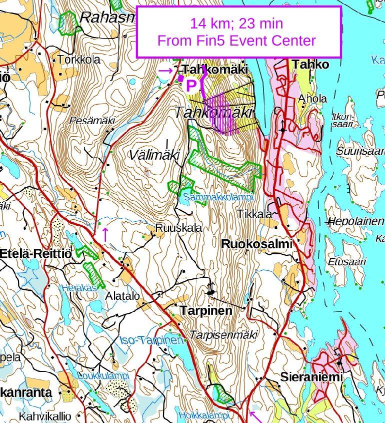 5. Osakilpailu Tahkomäentie 333, 73310 Nilsiä (63 17'44.8"N 28 00'47.4"E).