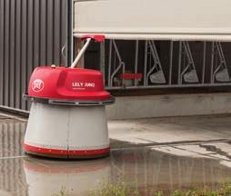 integroitu Lely Juno -laitteeseen.