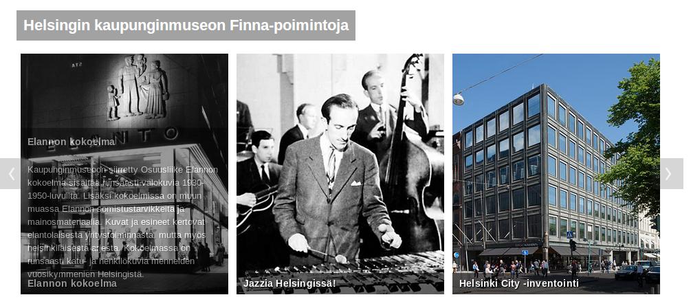 Kuvakaruselli on vaaka- tai pystymuotoinen lista, jossa näytetään joukko kuvia.