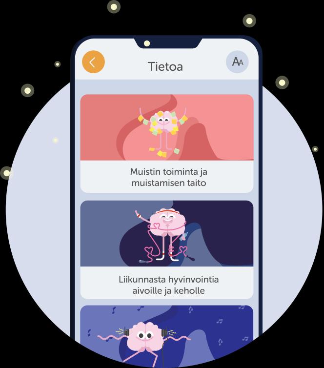 Tietoa ja tekemistä aivoterveyden asialla Sisältöalueet pohjautuvat aivoterveyttä
