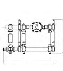 Sekoitusryhmää voi käyttää kytkentään jossa vesikiertoinen lämmitysjärjestelmä kiinteällä polttoaineella esim. puulämmitys ja puskurisäiliö.