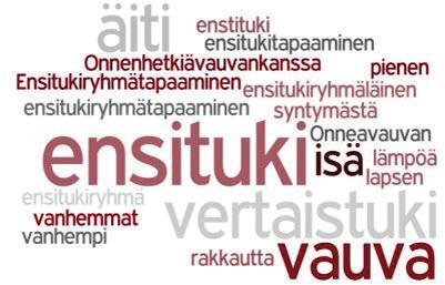 ETRI tarjoaa perheelle mahdollisuuden keskustella perheen ehdoilla lapsen erityisyydestä ja sen herättämistä tunteista.
