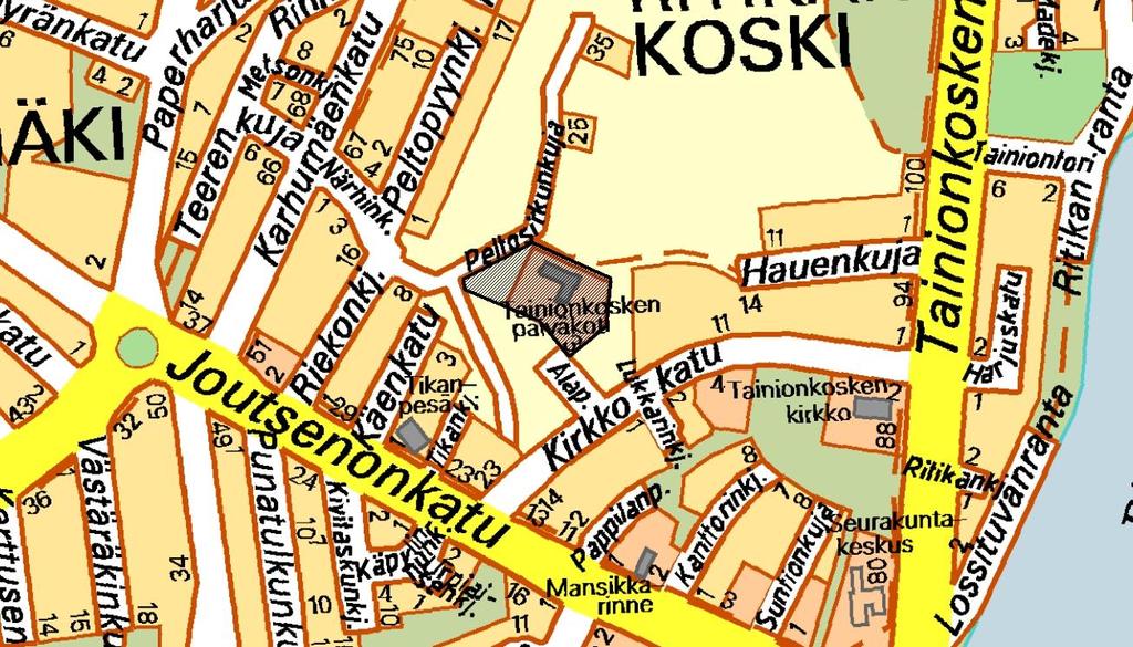 3 1. Tutkimustehtävä Imatran kaupunki valmistelee Karhumäen kaupunginosassa sijaitsevan Tainionkosken päiväkodin laajennusta ja siihen liittyvää asemakaavamuutosta (kaava nro 1092).