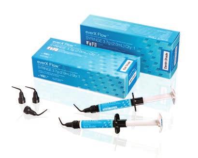 Suomessa kehitetty kuituvahvisteinen everx Flow TM Luja perusta Kaksi värisävyä täyttää kaikki tarpeesi everx Flow Bulk Kovetussyvyys 5.