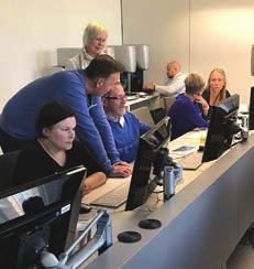 Kaikki osallistujat olivat innokkaita oppimaan uutta eikä järjestäjän tarvinnut jännittää meneekö oppi perille vaan ajoittain syvä kesittynyt hiljaisuus kertoi, että tänne oli tultu kouluttautumaan