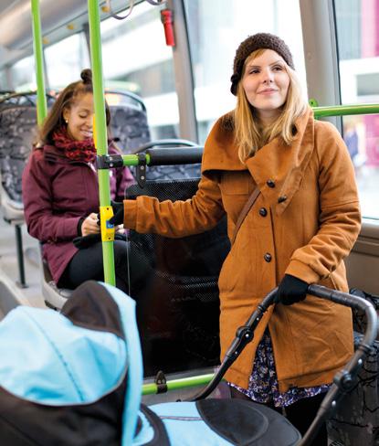 Miellyttävän matkan vinkit: Ole ajoissa pysäkillä. Kyytiin halutessasi heiluta kättä näkyvästi niin kauan, että kuljettaja laittaa vilkun päälle. Muista pimeällä heijastimet.