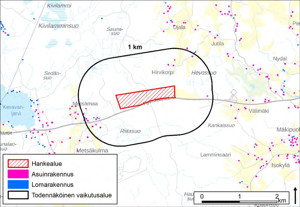 Ympäristövaikutusten arviointiselostus 10.5.2019 47 (104) tukea eri alueiden elinvoimaa ja vahvuuksien hyödyntämistä sekä luoda edellytykset elinkeino ja yritystoiminnan kehittämiselle.