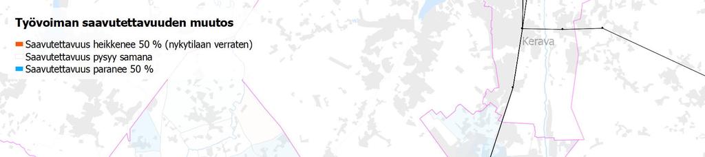 Muutokset Yleiskaava 2030-2016 Nykytilanteesta vuoteen 2030