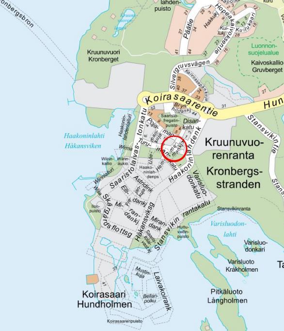 Ryhmärakennuttamislain edellyttämiä tietoja rakennuspaikasta Rakennuspaikan tiedot Kohde: Kruunuvuoren Julia, Kruunuvuorenranta, Helsinki Sijaintikunta: Helsinki Kaupunginosa: Kruunuvuori Osoite:
