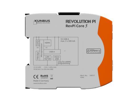 16 nähtävissä kuvassa 2. Raspberry Pi Compute Module 3 on kevyempi versio perinteisestä Raspberry Pistä. Raspberry Pi Compute Module 3 versiosta on karsittu liitäntäportit pois.