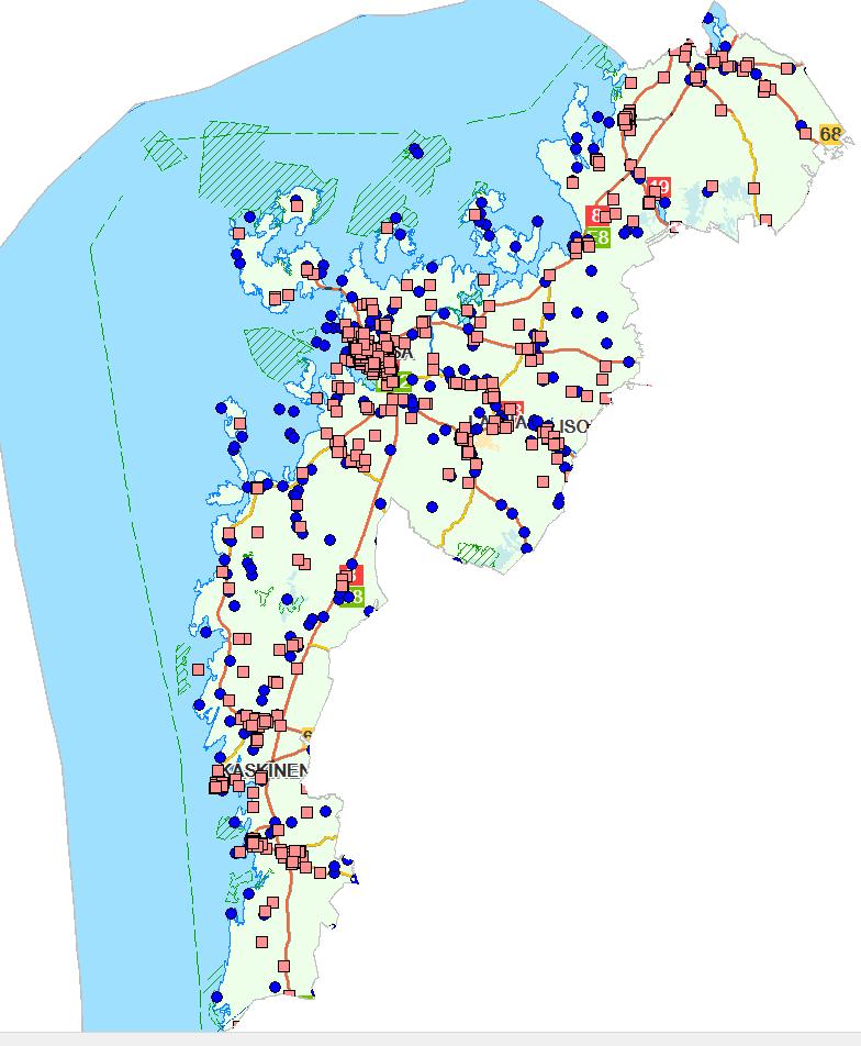 Pohjanmaan pelastuslaitos Österbottens räddningsverk (550 kpl) (368 kpl) Palo on levinnyt syttymiskohdastaan