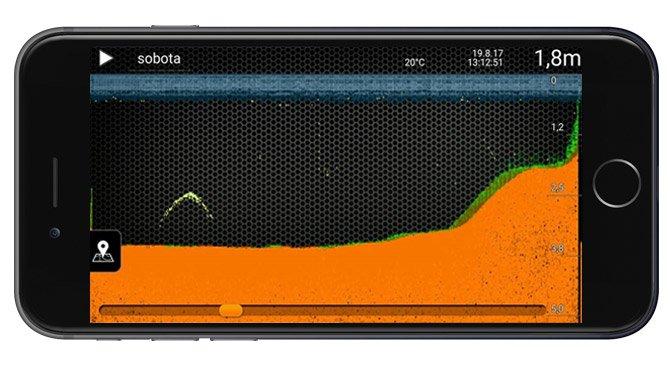 Vedenalainen auto Kasting og skanning Kast Deeper CHIRP +