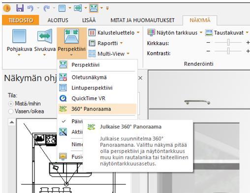 110 Seuraavaksi ohjelma julkaisee Panoraama näkymän.
