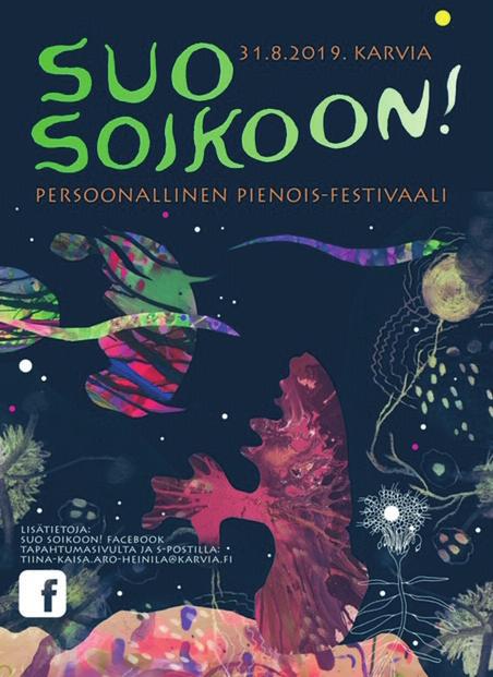 NÄYTTELYT Isoo Kahvipussitaidetta 1.8.-29.9.2019 Karviatalolla. Mukana myös Kirsimaria Nummen taidenäyttely.