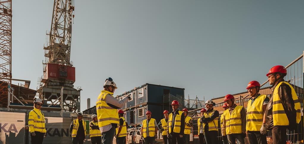 Tiedotusvälineiden edustajille: Tervetuloa Skanskan työmaalle! 15.7.