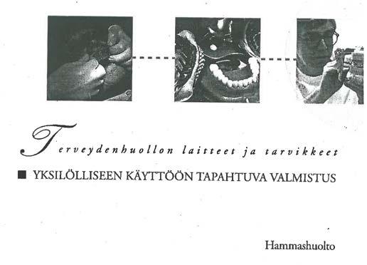 Historiallista ohjeistusta Lääkelaitos 1998, Terveydenhuollon laitteet ja