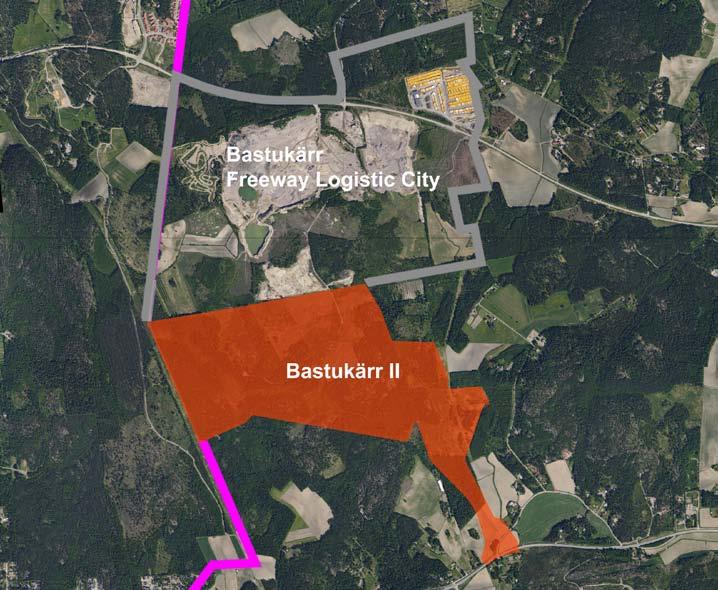 BA Bastuärr II:n työpaia-alueen asemaaava, BA Detaljplan för Bastuärr II beplaområde,
