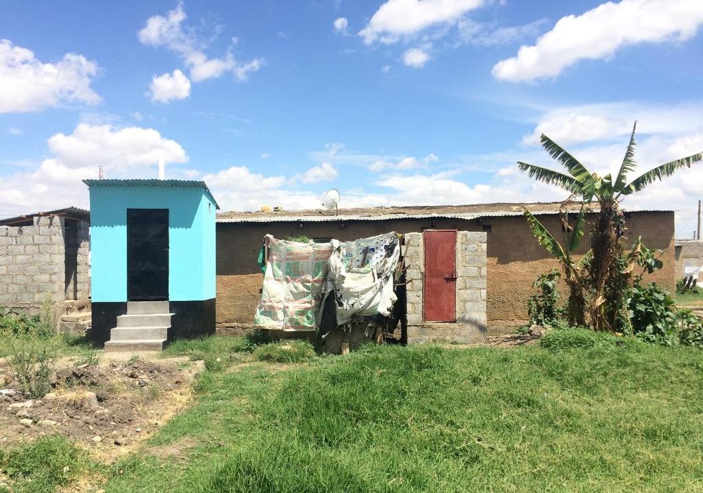 Interviewed households were satisfied with their dry toilets and according to them, toilets are easy to use and maintain.