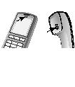 8.4 Phone Now (e IIC kuulokojessa) Phone Now -tomnto vahtaa kuunteluohjelmaks automaattsest puhelnohjelman, kun korvan lähelle vedään magneetlla varustettu puhelmen kuuloke.