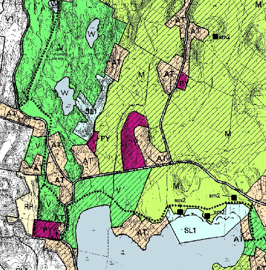 8 (25) Kuva: Ote voimassa olevasta yleiskaavasta (8/2016). Suunnittelualueen likimääräinen sijainti on esitetty sinisellä katkoviivalla. Espoon kaupunki.