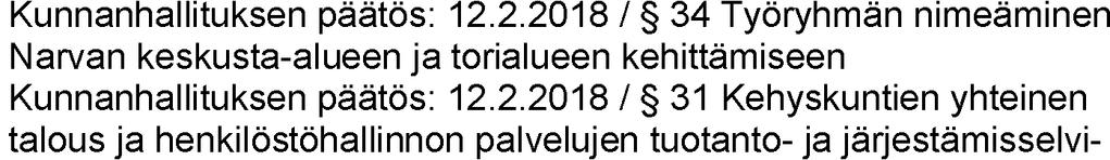 VESILAHDEN KUNTA 2/2018 34 27.02.2018 ILMOITUSASIAT Rakennusvalvonta - Pirkanmaan ELY-keskus, ruoppausilmoitus 4.2.2018 - Seuraavan kokouksen ajankohta -> 3.