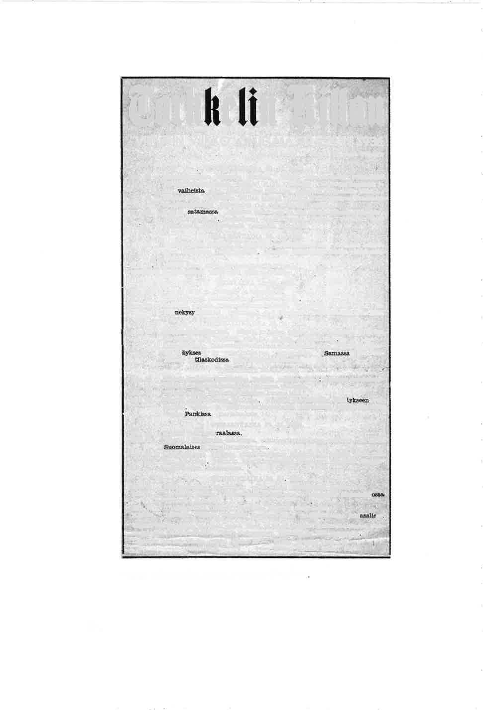 lorkktlttt JiDlltt "VIIPURIN VIIKKO"-OHJELMA 22-29.11. 1936 Tunnuk ln: Vanha :/4 IJ1Ui Viipuri. stlnnuntatna 22. 11. 1938 Klo 13 Kokoontuminen V?lpurin linnaan. Viikon alk.aja.!ma.nat (Torkk\lln Kma.