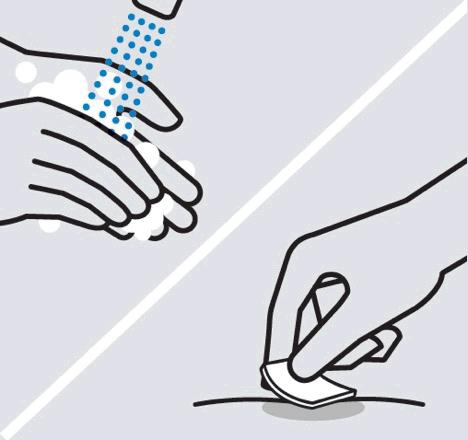 Pese kädet Pese kädet huolellisesti saippualla ja lämpimällä vedellä. Puhdista pistoskohta Pyyhi valitsemasi pistoskohta desinfiointipyyhkeellä ja anna kuivua.