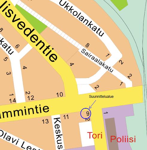 1 PERUS- JA TUNNISTETIEDOT 1.1 Tunnistetiedot - Nimi: Korttelin 202 osaa koskeva asemakaavan muutos, tunnus ak 002031 - Koskee Suonenjoen kaupungin 2. kaupunginosan korttelin 202 tonttia 2 ja 3.