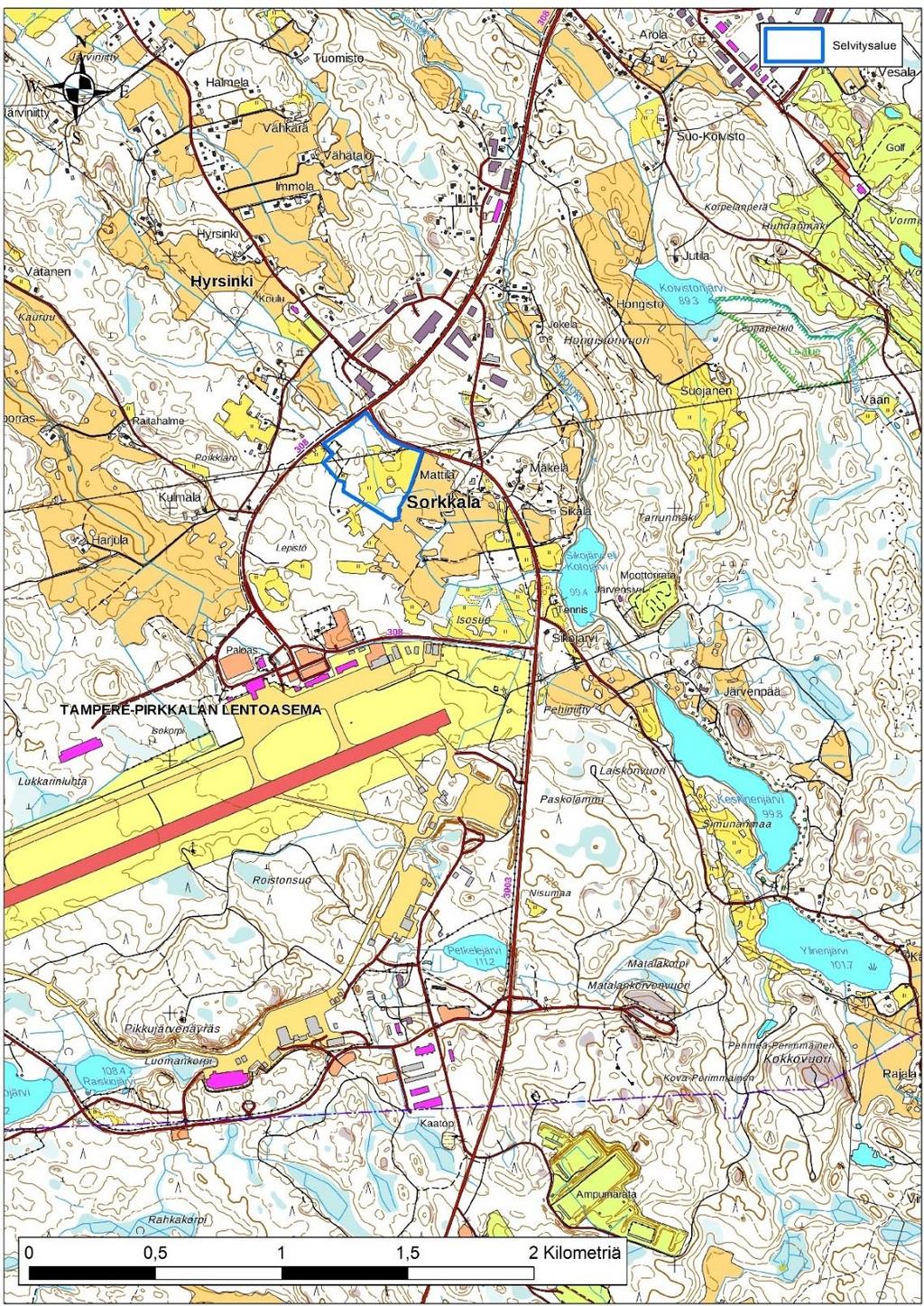 Koiviston asemakaavan laajennus nro 249 1 12.10.2017 2 (14) Johdanto Tämä luontoselvitys liittyy Pirkkalan Koiviston asemakaavan täydennykseen (nro 249).