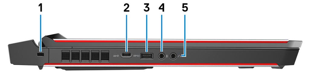 Tuki: toisen sukupolven USB 3.1, DisplayPort 1.2, Thunderbolt 3, ja voit myös kytkeä ulkoisen näytön sovittimella. Tiedonsiirtonopeus on enintään 10 Gbps toisen sukupolven USB 3.