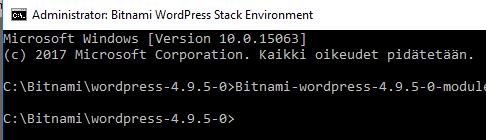 ! Kyseessä on osoite eli älä käytä välilyöntejä. Tässä esimerkissä uusi osoite on localhost/jaris Esim.