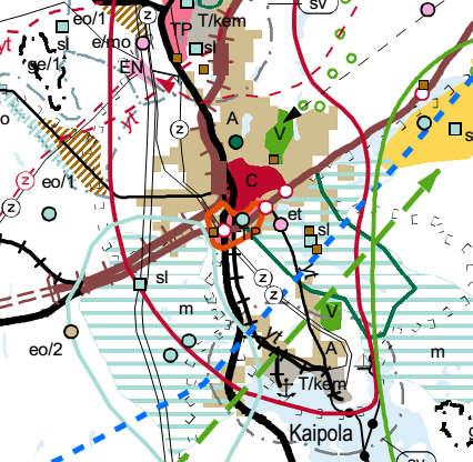 ARVIOINTISUUNNITELMA 2 (5) Suunnittelualue on kaavassa osoitettu Taajamatoimintojen alueeksi (A).